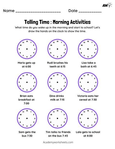 Tell The Time Worksheets Worksheetspack Worksheets Library