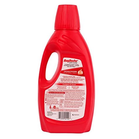 Rug Doctor Upholstery Cleaning Solution, Medium, 32 oz, Red | Pricepulse