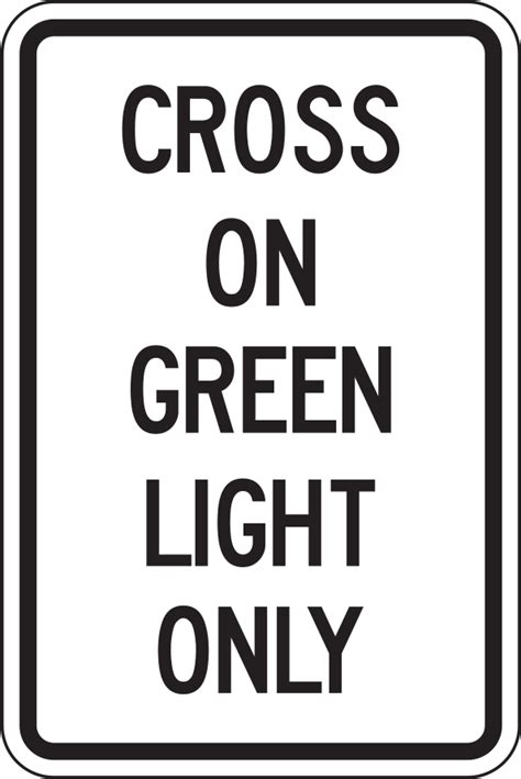 RA 6 Cross On Green Light Only On Track Safety