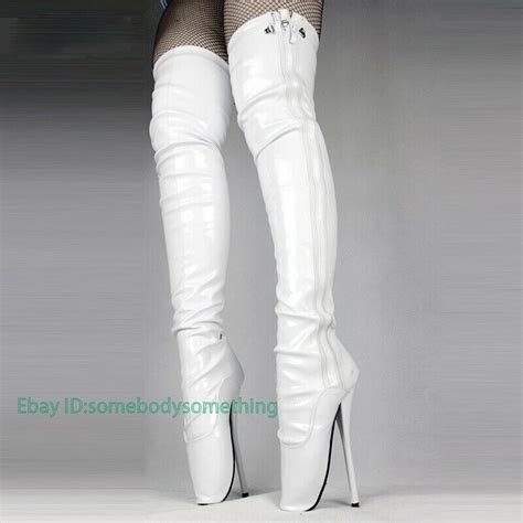 18cm Super High Heel Over Knee Ballet Boots Sexy Night Club