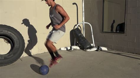 Medicine Ball Toe Taps Youtube