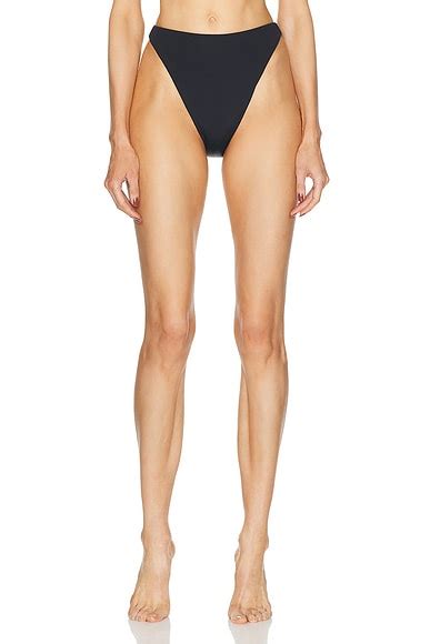 HAIGHT Perlin Hotpants Bikini Bottom In Black FWRD