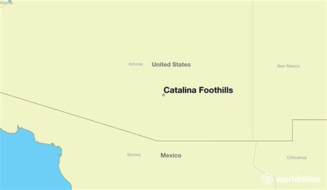 Where is Catalina Foothills, AZ? / Catalina Foothills, Arizona Map ...