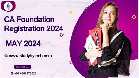 CA Foundation Registration 2024