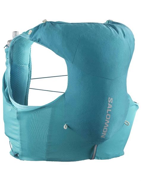 Salomon Adv Skin 5 Set Tahitian Tide Peacock Blue Sacs De Trail