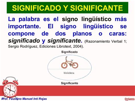 Significado Y Significante