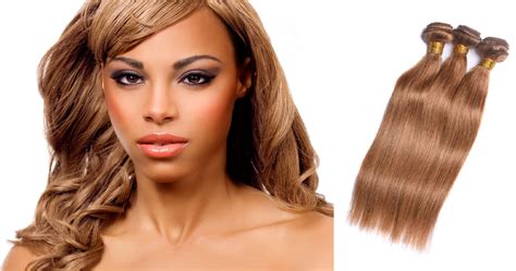 Pcs Gorgeous Straight Golden Blonde Weave Virgin Hair Extensions Nubianprincesshairshop
