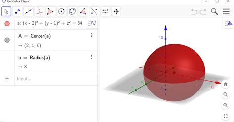 How To Make A Sphere In GeoGebra