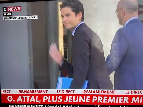 Paris Gouvernement Gabriel Attal Est Nomm Premier Ministre La