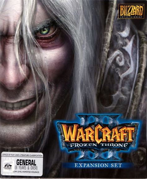 Warcraft Iii The Frozen Throne Cover Or Packaging Material Mobygames