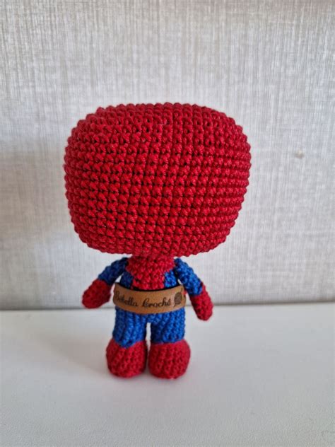 Homem Aranha em Amigurumi Crochê Elo7 Produtos Especiais