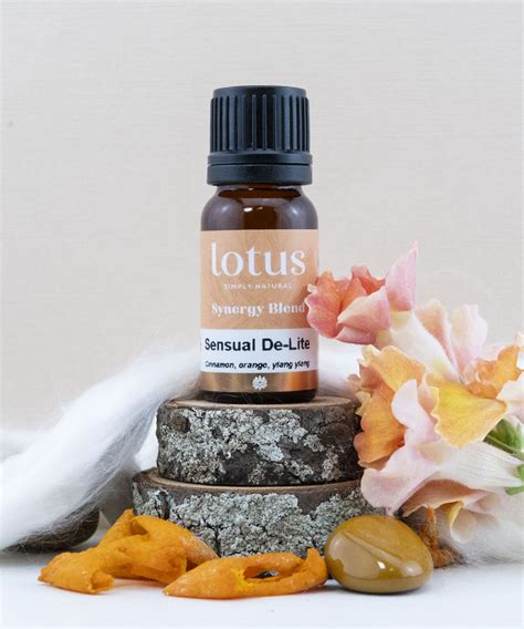 Sensual De Lite Synergy Blend Lotus Oils New Zealand