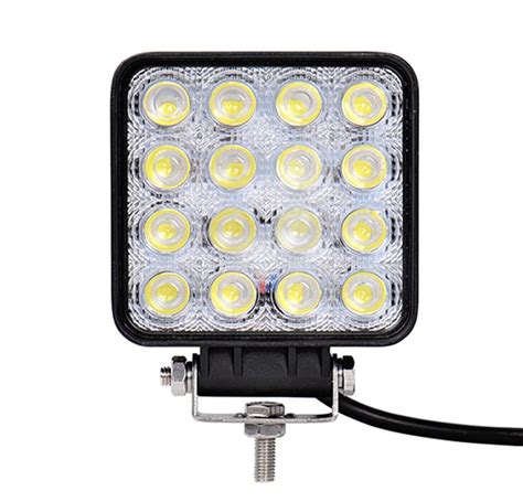 Kit Farol De Milha Automotivo Carro Auxiliar Leds W Luz Branca