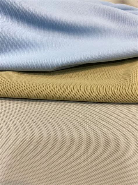 Pure Cotton Pique Knit Fabric Plain Solids Multicolour At Rs Kg