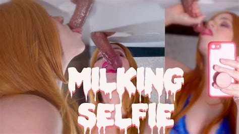 Three Different Views Of Milking Table Cumslut With Selfie Angle Swallowing His Load And