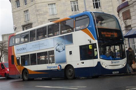 Stagecoach In Hastings 15487 GN09 BBE Now This Bus Has Bee Flickr