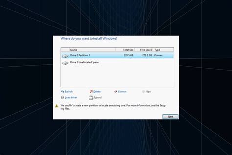 Fix We Couldnt Create A New Partition Error In Windows