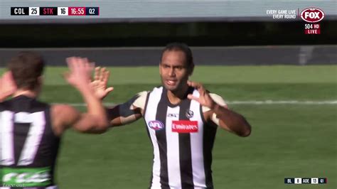 Collingwood Vs St Kilda All The Goals And Highlights FIRST HALF Round