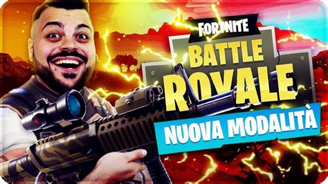 VINCO NELLA NUOVA MODALITA SOLO CECCHINO E NUOVA ARMA Fortnite