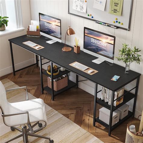 Bestier 95 2” L Shaped Desk Reversible Corner Computer