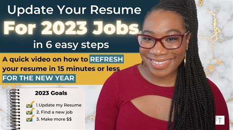 How To Quickly Update Your Resume In Update Your Resume In