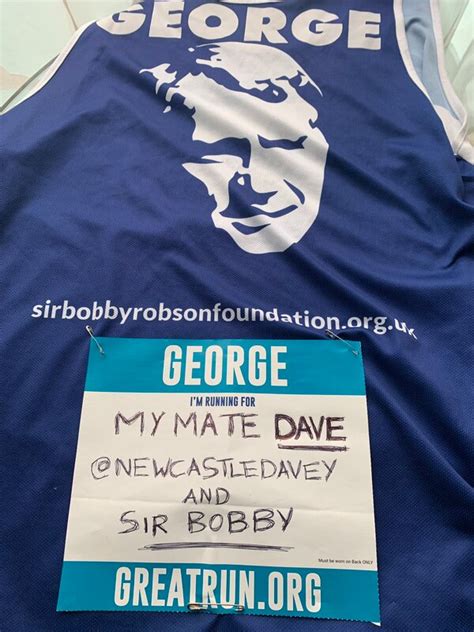 George Caulkin The Great Manchester Run For The Sir Bobby Robson