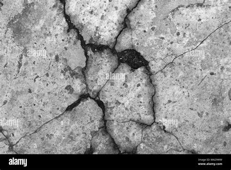 texture close-up of old concrete in cracks Stock Photo - Alamy