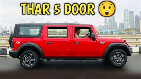 2023 Mahindra Thar 5 Door Fully Leaked Jimny 5 Door का खौफ देख लो 5