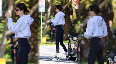 Kendall Jenner Sexy Ass In Leggings Hot Celebs Home