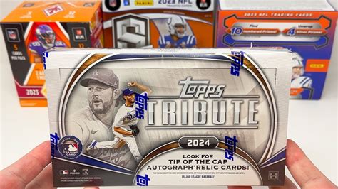 Cracking 2024 Topps TRIBUTE Baseball Hobby Box Huge Flop Or Hit