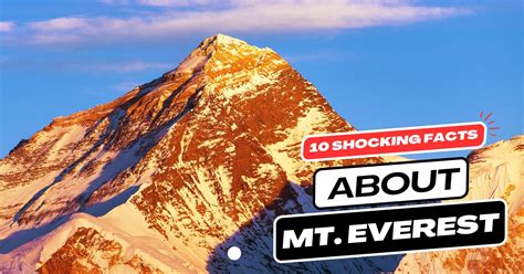 Top 10 Shocking Facts About The Everest Expedition - Adventure Himalaya ...
