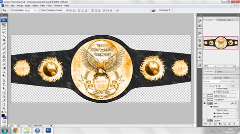 Wrestling Championship Belt Templates