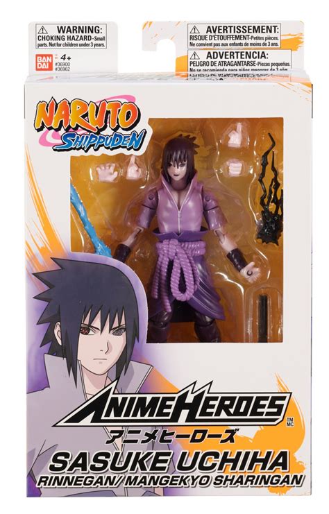 Uchiha Sasuke Rinnegan Mangekyo Sharingan Action Figure Naruto Series