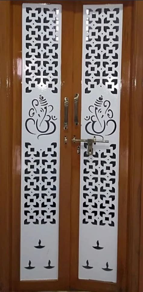 Interior Exterior Wooden Pooja Room Door For Home Height Inch At