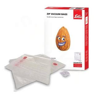 Solis S Ky Na Zip Zip Vacuum Bags X Cm