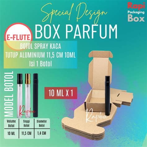 Jual Rapibox Box Khusus Parfum Spray Kaca Aluminium Plastik Cm