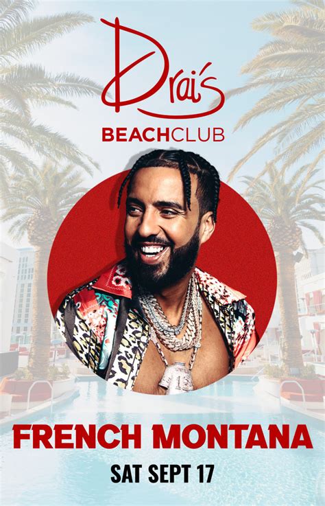 French Montana at Drai's Beachclub on Saturday September 17 2022