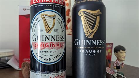 Guinness Original Can Versus Guinness Draught Can Youtube