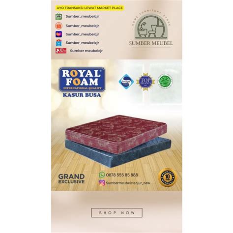 Jual KASUR BUSA ROYAL GRAND EXCLUSIVE Shopee Indonesia