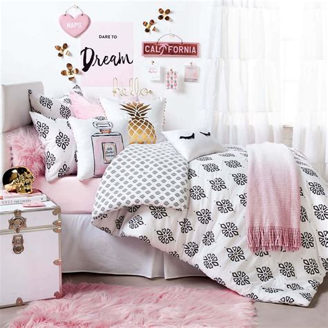 Hello Gorgeous Room Dormify Teen Bedroom Designs Dorm Room Bedding