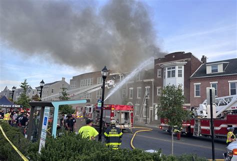 Firefighters Battle 3 Alarm Blaze At Allentown Apartment Building