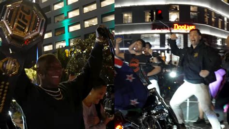 (Video) Israel Adesanya Returns To Auckland In Style, Welcomed With ...