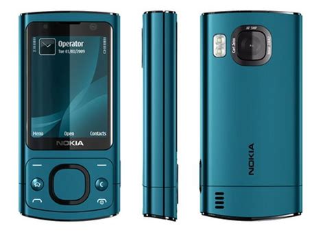 Nokia 6700 Menu