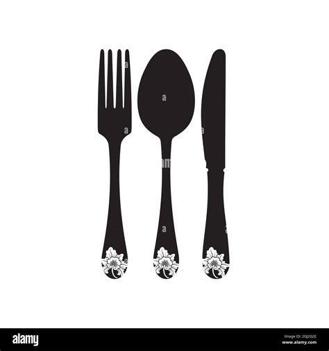 Fancy Fork Clipart