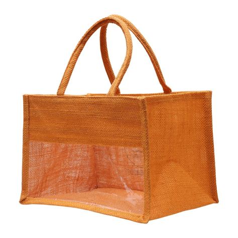 Short Cotton Padded Open Jute Planter Bag Size Dimension X X