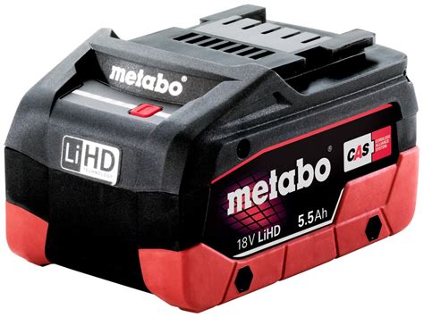 METABO Akumulator 18V 5 5Ah LiHD Oryginalny AKUMULATOROWE Robo Kop