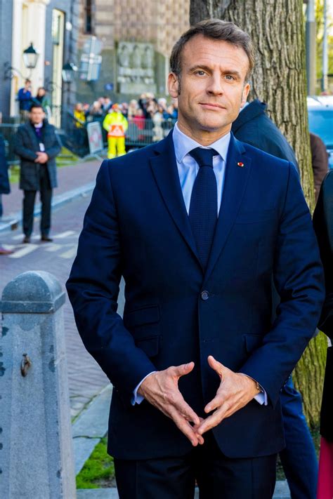 Photo Le Pr Sident Emmanuel Macron Et Sa Femme Brigitte Arrivent Au