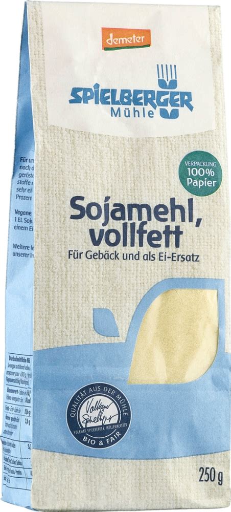 Spielberger Demeter Sojamehl Vollfett Naturata GmbH