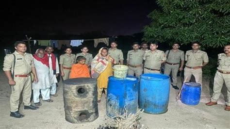 Police Recovered 315 Liters Of Illegal Liquor In Guerilla Campaign छापामार अभियान में पुलिस ने