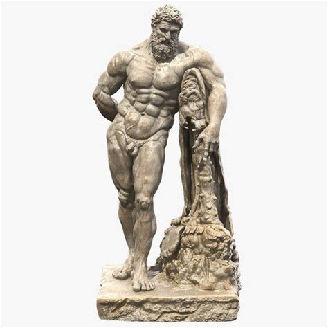 Modelo D Escultura De Hercules Farnese Para Baizar Como Max Ztl Max